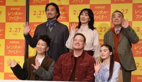 『レンタル・ファミリー』ヒット祈願＆来日記者会見